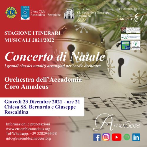 20211223 Amadeus (online format r)- Concerto di Natale