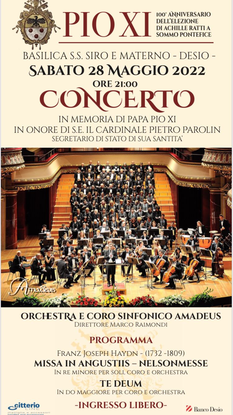 20220528 Concerto per Pio XI - Amadeus